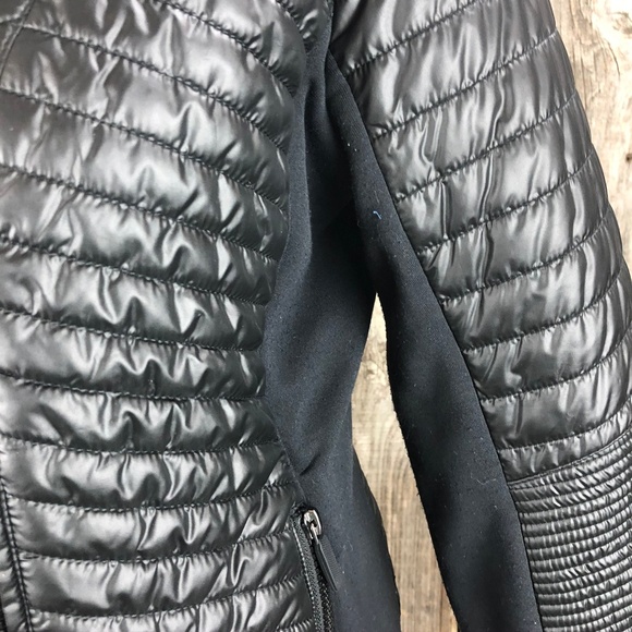 Kenneth Cole Black Puffer Jacket Medium - Picture 4 of 8